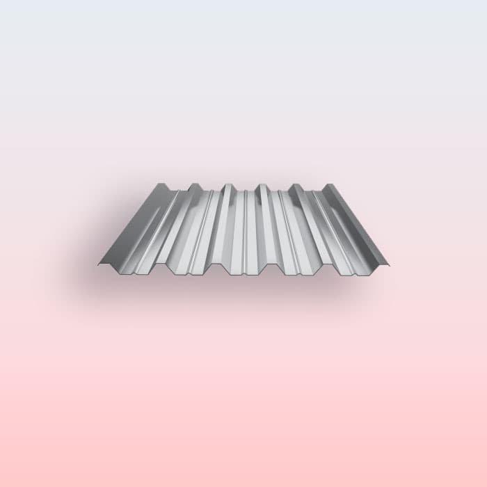 Профнастил окрашенный 0.7x1100 вишневый ГОСТ 24045-94
