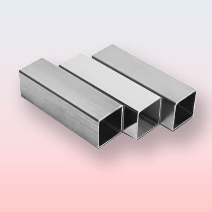 Трубы нержав электросварные ЭСВ квадратные AISI 430 (12Х17) 25x1 ГОСТ 8639